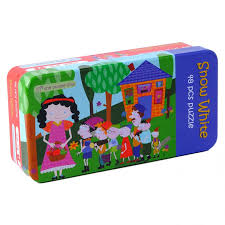 You can experience the version. Fairy Tale Puzzle Snow White