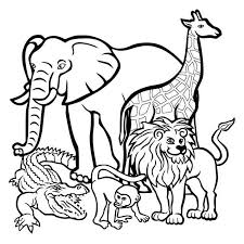 Many of the unique wild animals are live in the jungle. Printable October Coloring Pages Pdf For Kids Free Coloring Sheets Zoo Animal Coloring Pages Animal Coloring Pages Coloring Pictures Of Animals