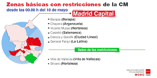See more of restricciones madrid on facebook. Ayuso Confina 14 Zonas Pese Al Fin Del Estado De Alarma Zona Retiro