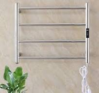Amazon.com : Electric Towel Rail, Wall Mounted Heated Towel ...