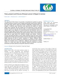 Triple negative doesn't have any receptors commonly found in breast cancer making it harder to treat. Pdf Past Present And Future Of Breast Cancer In Nepal A Review