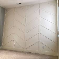 Herringbone Board And Batten Wall Tutorial Honey Built Home Feature Wall Bedroom Wood Feature Wall Wall Paneling Diy