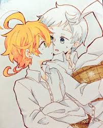 The promised neverlandmanga released date: Emma And Norman Neverland Art Anime Anime Shows