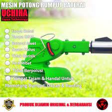 Temukan mesin potong rumput di indonesia dapatkan hanya di olx.co.id. Mesin Potong Rumput Padi Uchiha Brush Cutter Cordless Baterai Tanpa Kabel Mudah Murah Lazada Indonesia