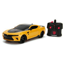 2020 popular 1 trends in toys & hobbies, home & garden with bumblebee car toy and 1. Jada Toys Hollywood Rides Rc Transformers The Last Knight Bumblebee 2016 Chevy Camaro Remote Control Vehicle 1 16 Scale Glossy Yellow Target