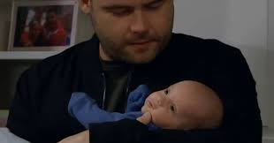 Aaron with his little sister Eve ❤