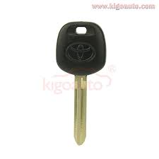 2001 toyota highlander spare auto keys at like most late model vehicles, this 2001 toyota highlander key has a transponder chip, part of your automobile security system, in the head of the. Pn 89785 26020 Rubber Head Transponder Key Blank Toy43 With 4c Chip For Toyota 4 Runner Avalon Camry Sienna 1998 2002