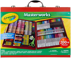 Crayola Masterworks Art Case Over 200 Piece Gift Age 4 5 6 Art Case Crayola Crayola Art