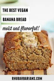 The Best Vegan Oat Flour Banana Bread Rhubarbarians Recipe Vegan Banana Bread Oat Flour Banana Bread Dairy Free Banana Bread