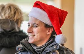 Neon lights brightened McLean County Courthouse dome at Christmas