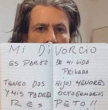 After spending much of his young adulthood writing songs for others, coti sorokin moved to spain to embark upon a solo career, and released. Coti Sorokin Confirmo Su Divorcio Publico Un Manuscrito Y Realizo Un Pedido A Los Medios Respeto
