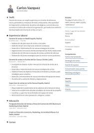 Check spelling or type a new query. Plantillas De Curriculum Vitae Crear Un Cv 12 Ejemplos Gratis