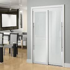 48 White Framed Frosted Sliding Door Interior Barn Doors Sliding Closet Doors Barn Doors Sliding