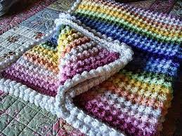 Beautiful Blanket And Seems Simple Enough It 39 S A Simple Stitch Of A Triple Crochet In One Stitch Followed By A Sin Triple Crochet Crochet Crochet Afghan