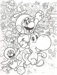 Super mario sheet coloring page. Image Result For Super Mario Coloring Pages Color Pinterest Ausmalbilder Windowcolor Und Ausmalen