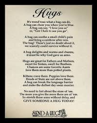 Hugs Poem Hugs The Teddy Bear For Grown Ups Hug Quotes Poems Inspirational Quotes