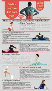 Get sciatica pain relief with this quick effective video routine full of exercises designed to help sciatic nerve pain. Sciatica Exercises For Back Pain Get Rid Of Back Pain