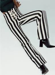 Black And White Striped Pants Womens Pin On Might Purchase