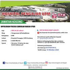 » hospital veterinar » hospital veterinar universiti » borang permohonan temujanji pelanggan pesakit haiwan kesayangan uvh tempoh pkpb. Diperlukan Pekerja Sambilan Harian Hospital Pengajar Upm Facebook