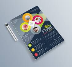 Athena Elegant Corporate Flyer Templates Graphic Templates Corporate Flyer Flyer Flyer Template