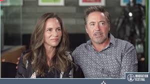 Who is robert downey jr.'s wife susan? Fast Company Festival Of Innovation Robert Downey Jr And Susan Downey Advertising And Brand Responsibility