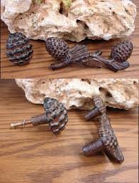 Maybe you would like to learn more about one of these? Cast Iron Pinecone Pine Cone Branch Cabinet Hardware Drawer Pull Knob Handle Moose R Us Com Log Cabin Decor