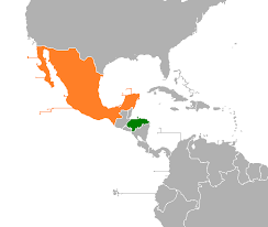 El tri's title defense got off to a. File Honduras Mexico Locator Png Wikipedia