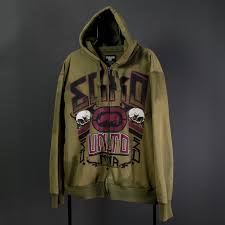 Vintage Men S Vintage Zip Hoodie Ecko Unltd Mma Big Logo Graffiti Grailed