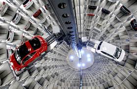 Car Silo At Volkswagen S Autostadt In Wolfsburg Germany Volkswagen S Autostadt Is An Automotive Themed Amusement Par Wallpaper Repair Elevator Design Repair