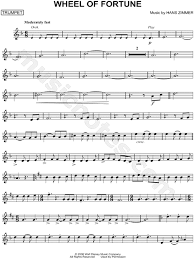 Pirates of the caribbean guitar chords guitarnickcom. Wheel Of Fortune Trumpet From Pirates Of The Caribbean Dead Man S Chest Sheet Music Trumpet Solo In D Minor Download Print Sku Mn0098045