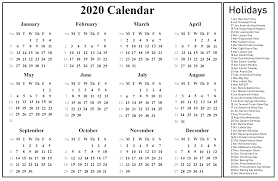 2020 Holidays Calendar Calendar Australia Holiday Calendar Calendar Template