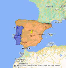 Mapa de españa y portugal con provincias, mapa españa - cinebendis.com
