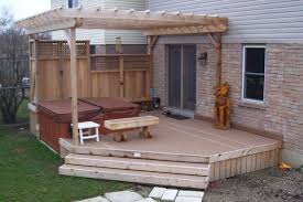 We used fencing unlimited indianapolis to build the deck (not sponsored, we paid for the project). Pergola Diy Deck Plans
