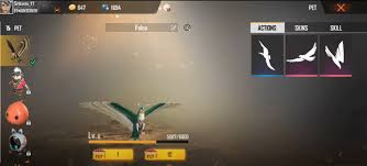 Falco pet full details(bird pet). Free Fire Falco Pet Name Style Choose The Best Name For New Bird Pet