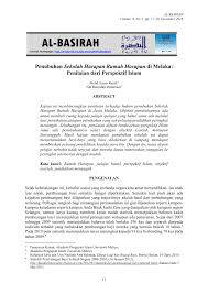 Alternatif bagi membendung pembuangan bayi tidak berdosa. Pdf Penubuhan Sekolah Harapan Rumah Harapan Di Melaka Penilaian Dari Perspektif Islam Al Basirah