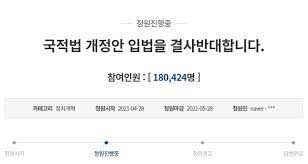 복수국적자의 국적선택의무에 관한 국적법 조항은 2020년 9월24일 헌법재판소의 판정에 의해 헌법 이에 따라 국회는 2022년 9월30일까지 법률개정을 하여야 만 하며 개정을 하지 않을시 국적법 해당. Hd1c 9exgdyrrm
