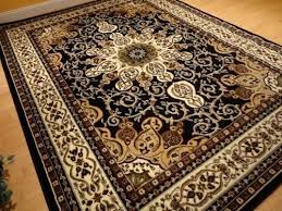 Black And Tan Area Rug 8x10 Large 8 X 10 Persian Style Black Gold Oriental Area Rug Floor Mat Carpet New Persian Style Rug 8x10 Area Rugs Black Area Rugs