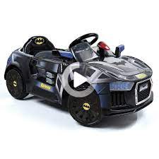 Hauck Batmobile 6v Battery Powered Electric Ride On Sports Car Batman Multicolor Batmobile Car Abandoned Cars
