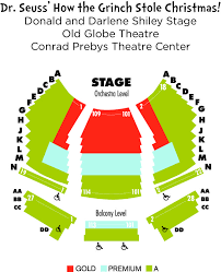Seating Charts The Old Globe Seating Charts Old Globe
