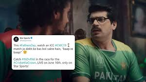 On the occasion of father's day, shower your day with all the love and emotions with these wishes, messages, and greetings. Star Sports Father S Day Ad Indirectly Places India As Baap Of Pakistan Faces Backlash Social Samosa