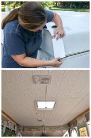 The discoloration of a ceiling that is suffering. How To Rebuild And Repair A Water Damaged Pop Up Camper Roof Part 2 Refresh Living