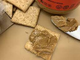 Mondays Snack Expired Almond Butter With Expired Crackers