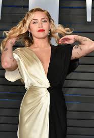 Maybe you would like to learn more about one of these? Miley Cyrus 2018 Vanity Fair Oscar Party 1 Satiny
