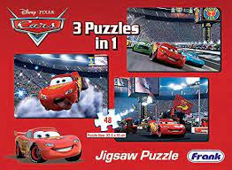 Check spelling or type a new query. Frank Disney Pixar Cars 3 Puzzles In 1 A Set Of 3 48 Pc Jigsaw Puzzles For 5 Year Old Kids And Above Buy Online In Andorra At Andorra Desertcart Com Productid 81234687