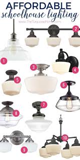 affordable schoolhouse lighting