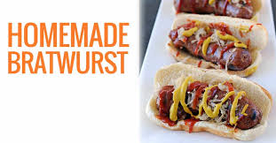 homemade bratwurst recipe and how to