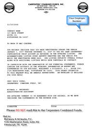 Refer to the suggested skills to include, building tools, and sample cover letters on jobhero when writing your own carpenter cover letter. Coverletter Carpenters Combined Funds