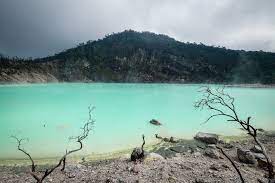 Refresh and relax your mind at glamping lakeside, a resort famous for its cool and clean air. Kawah Putih Bandung White Crater Lake In Ciwidey Indonesia