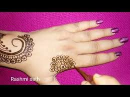 New Simple And Stylish Jewellery Mehndi Design Back Hand Henna Design For Teej त ज Mehndi Designs For Fingers Mehndi Designs For Hands Bridal Mehndi Designs