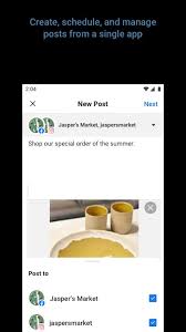• create, schedule, and manage posts from a single app, so you can share with more people at once Facebook Business Suite Pages Manager For Android Apk Download